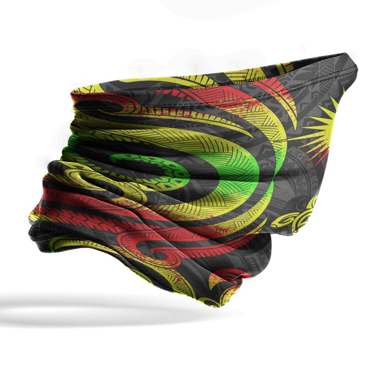 Marshall Islands Neck Gaiter - Turtle Tentacle Reggae 4