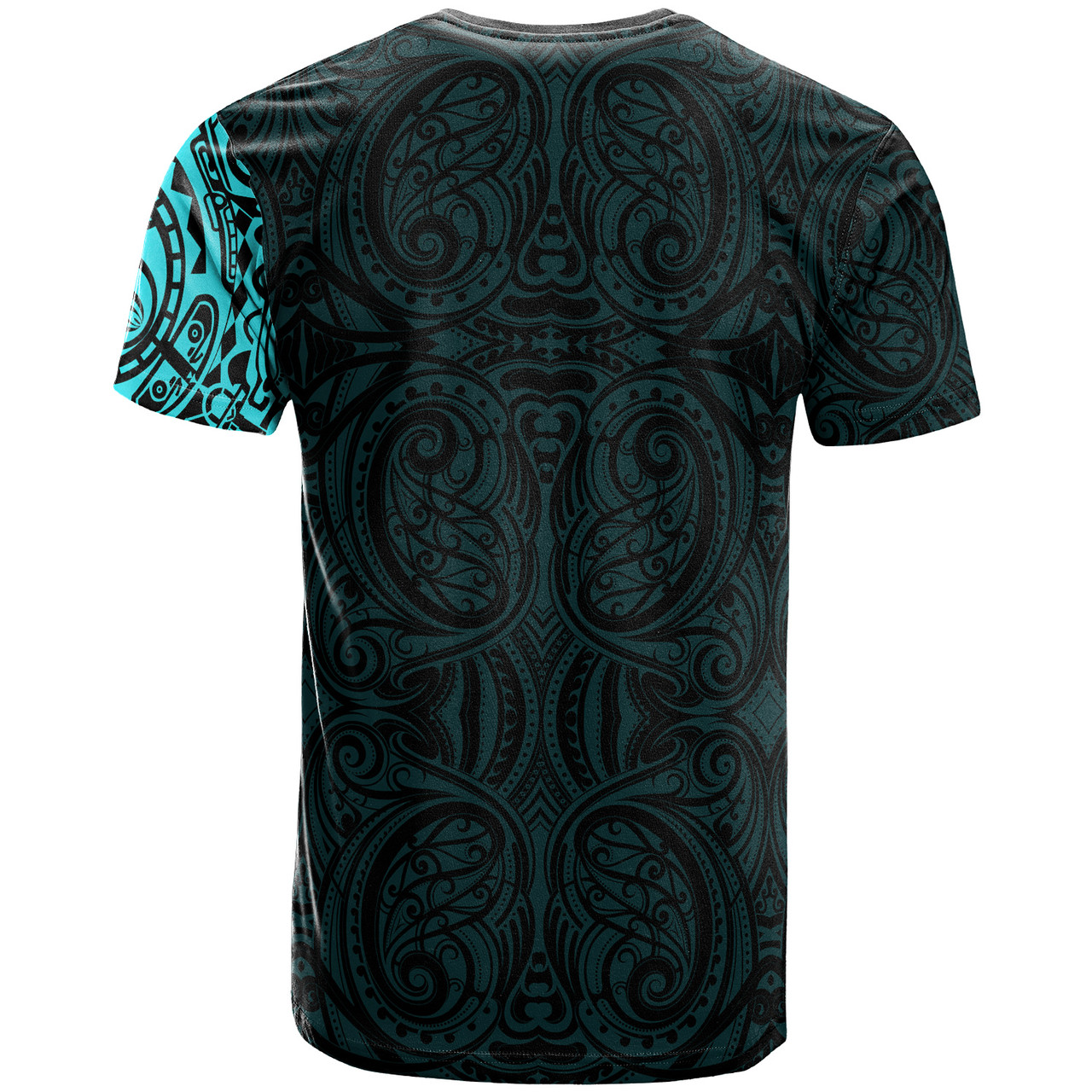 Polynesian Custom Personalised T-Shirt - Maori Warrior Tattoo Full Color