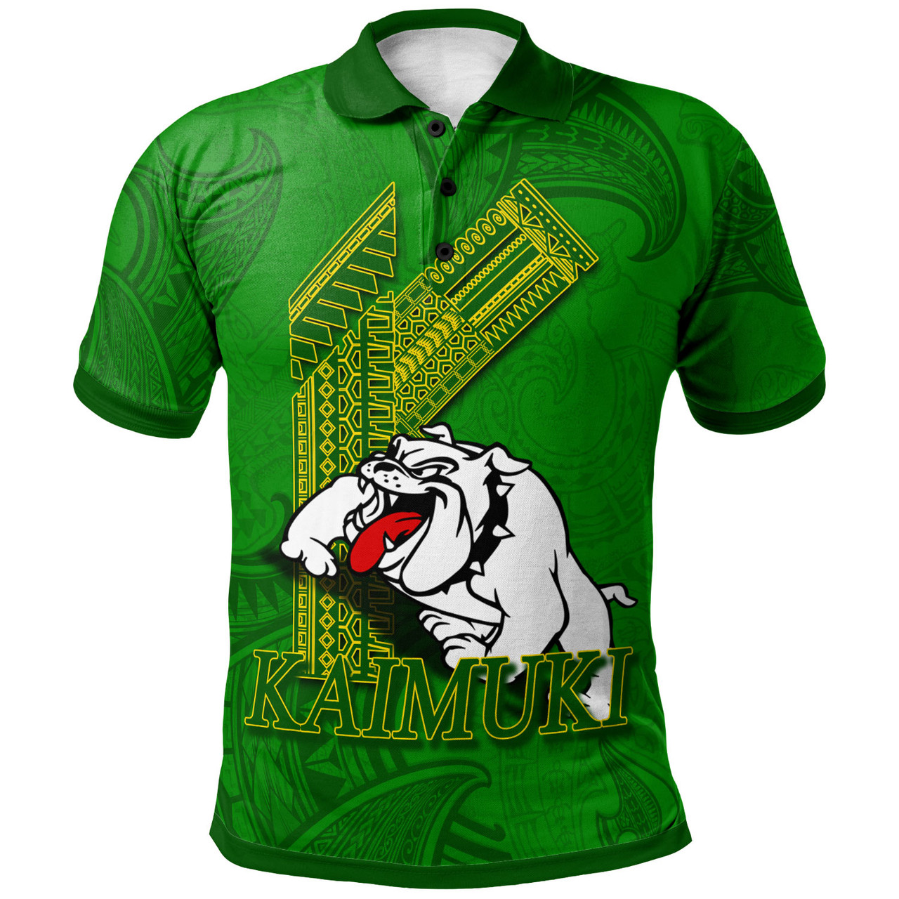 Hawaii Custom Personalised Polo Shirt - Kaimuki High School Logo