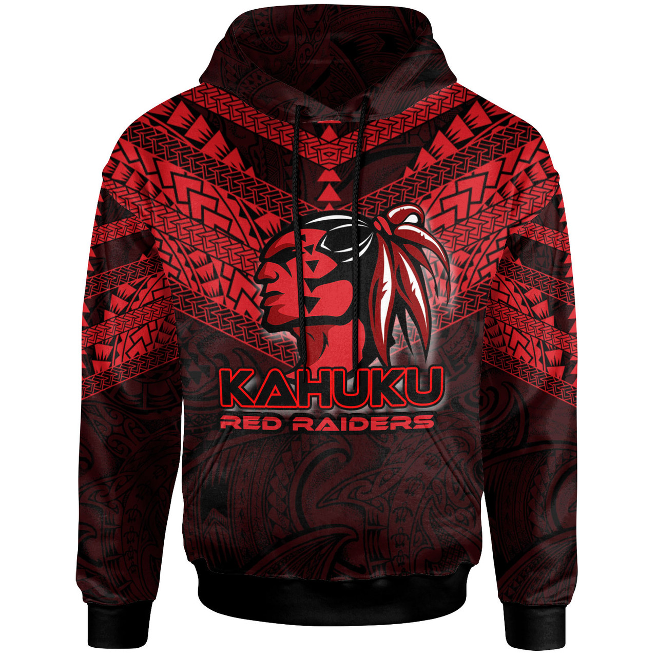 Hawaii Custom Personalised Hoodie - Kahuku High And Intermediate School Logo