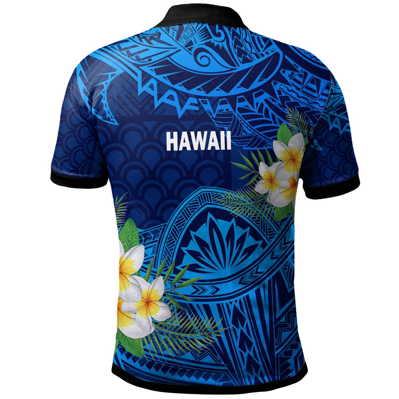 Hawaii Polynesian Polo Shirt - Waimea Middle Public Conversion Charter School Polynesian Patterns