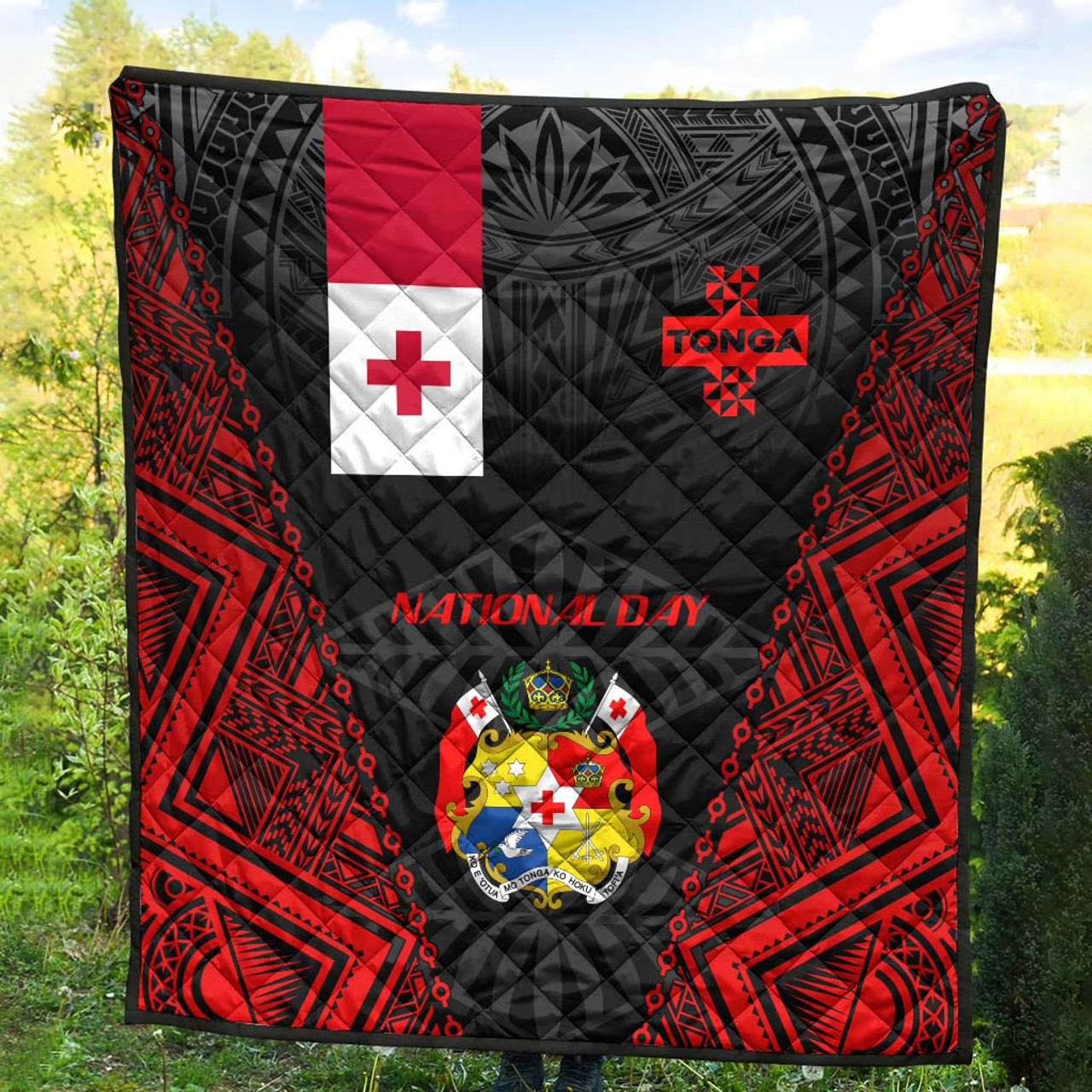 Tonga Premium Quilt - National Day Tonga Polynesian