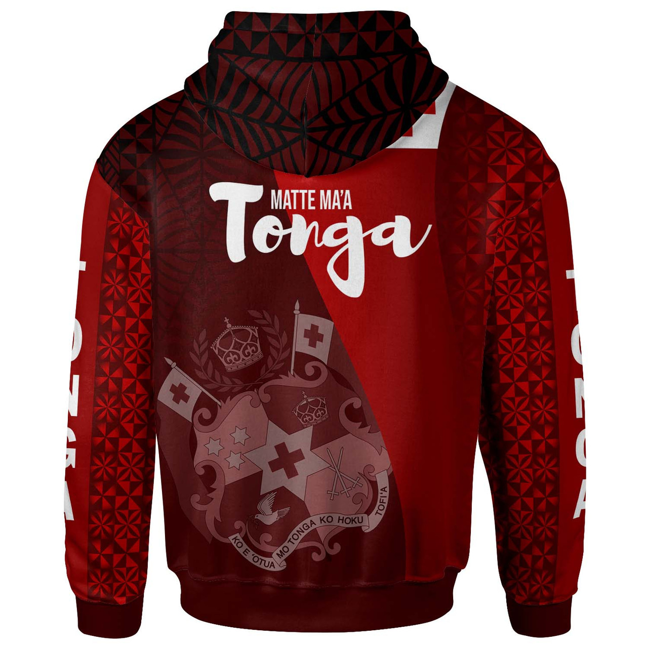 Tonga Hoodie - National Day Tonga Coat Of Arms Polynesian Hoodie