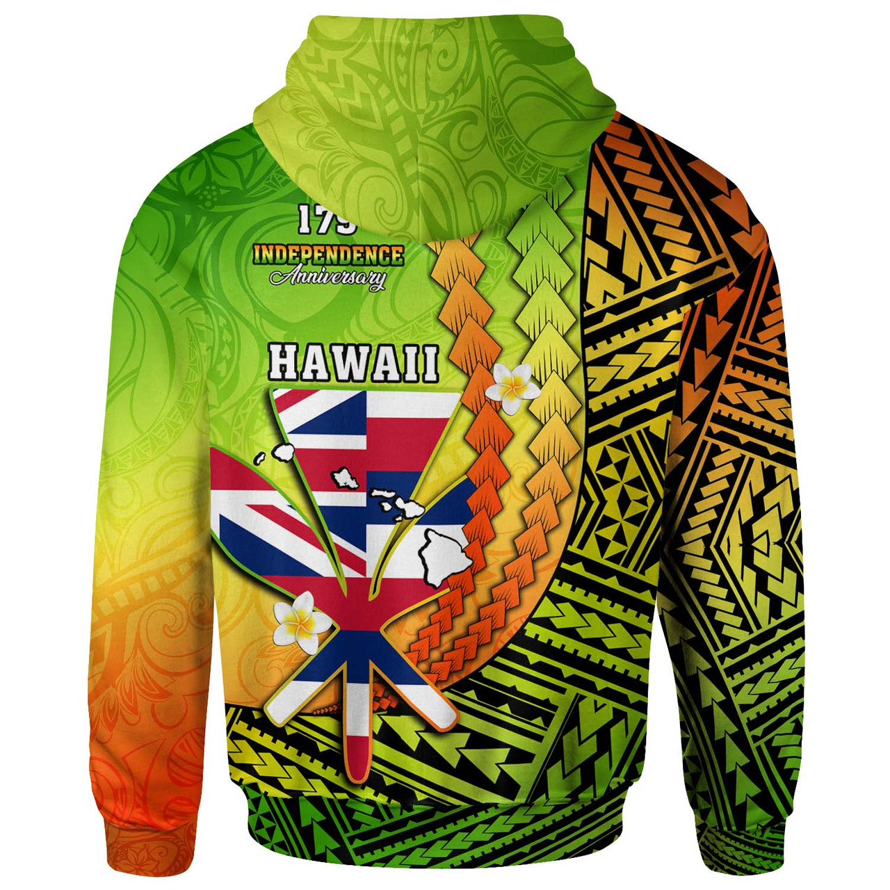 Hawaii Polynesian Hoodie - Custom Hawaii Independence Day Polynesian Cullture Hoodie