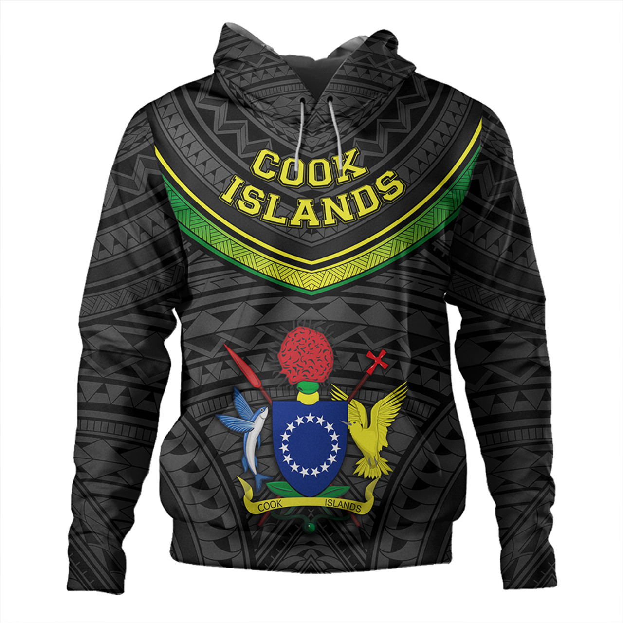 Cook Islands Hoodie Polynesian Authen