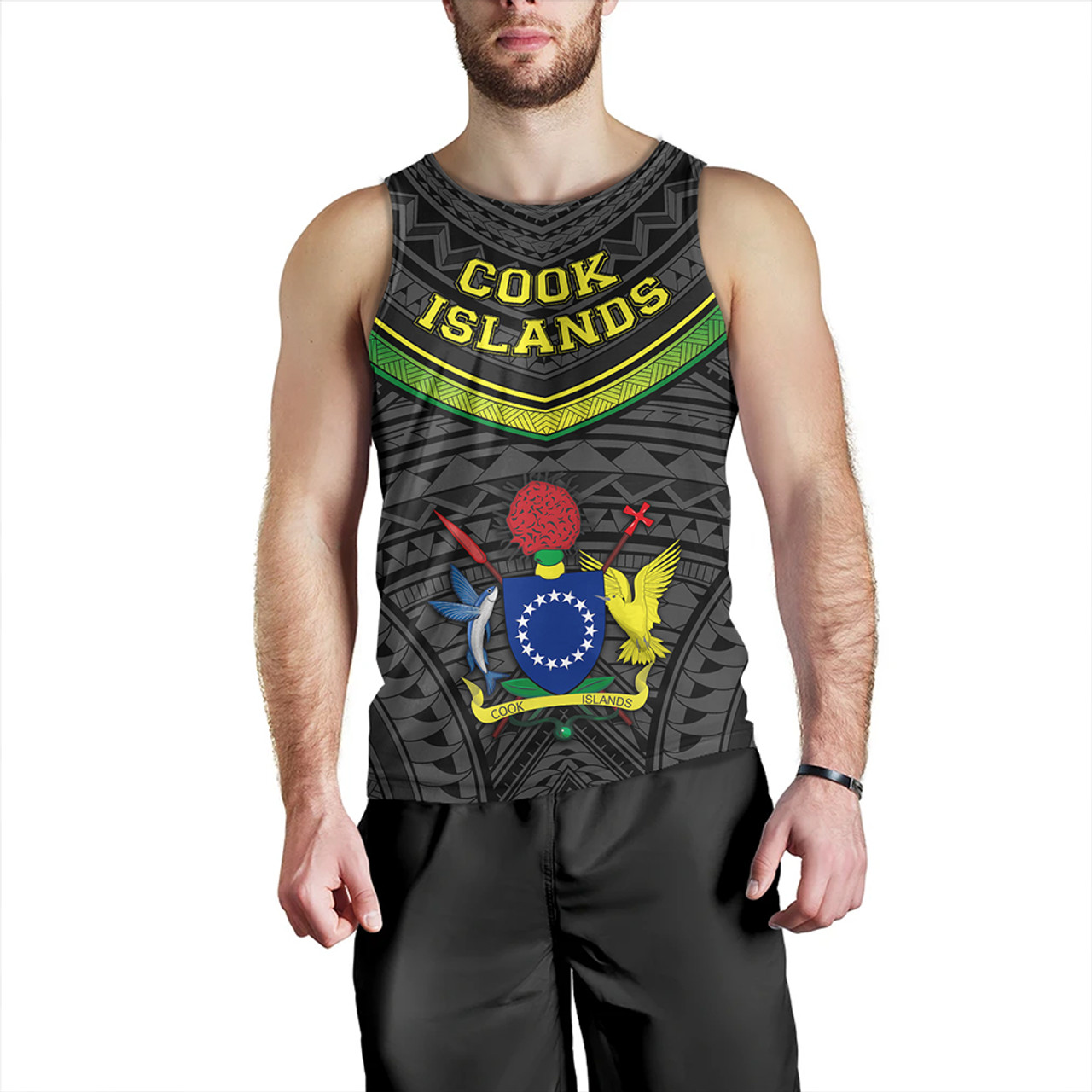 Cook Islands Tank Top Polynesian Authen