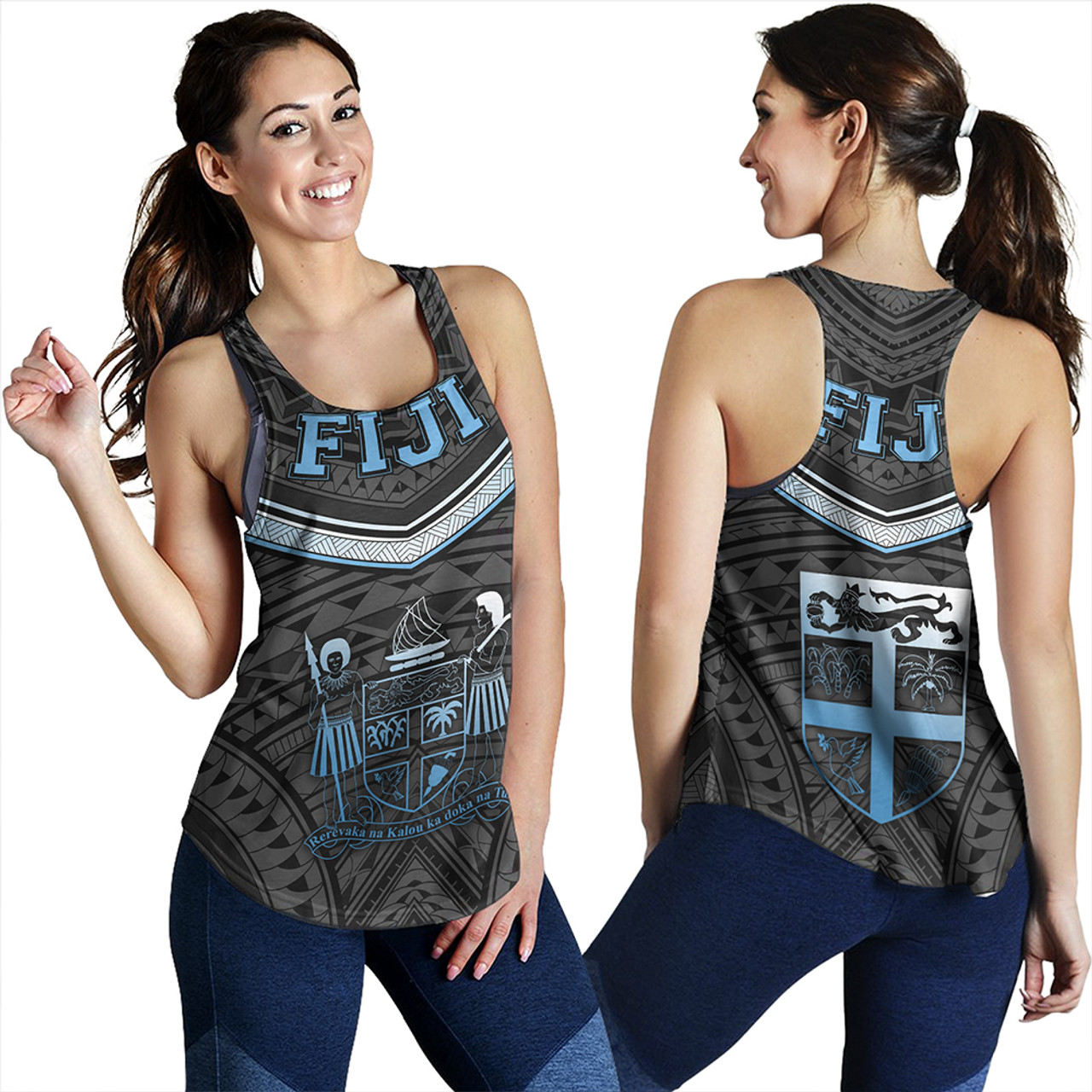 Fiji Women Tank Polynesian Authen