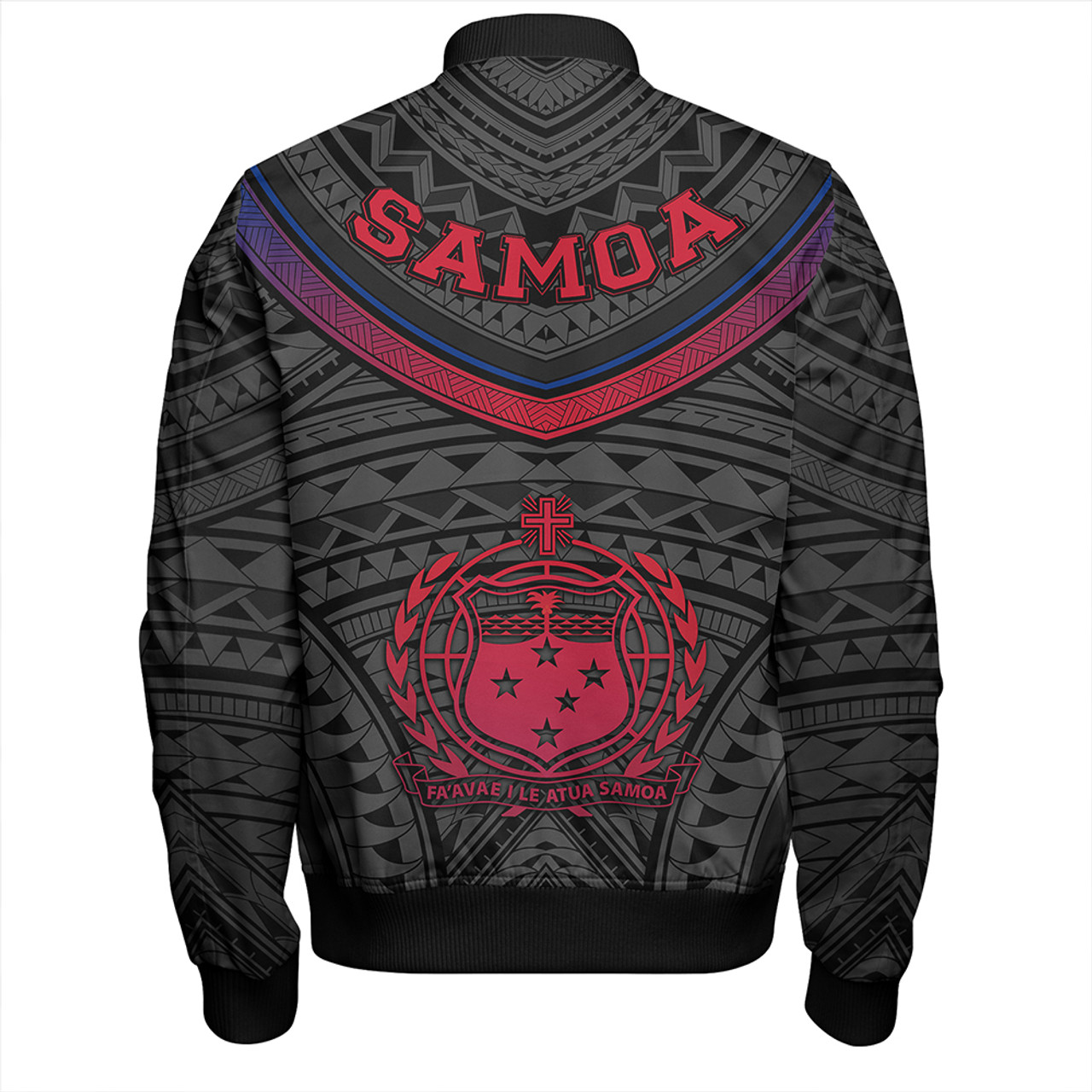 Samoa Bomber Jacket Polynesian Authen