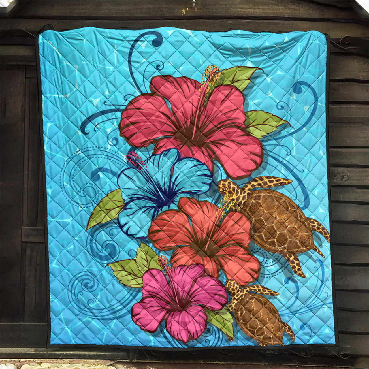 Hawaii Premium Quilt Hibiscus Flower Soulful