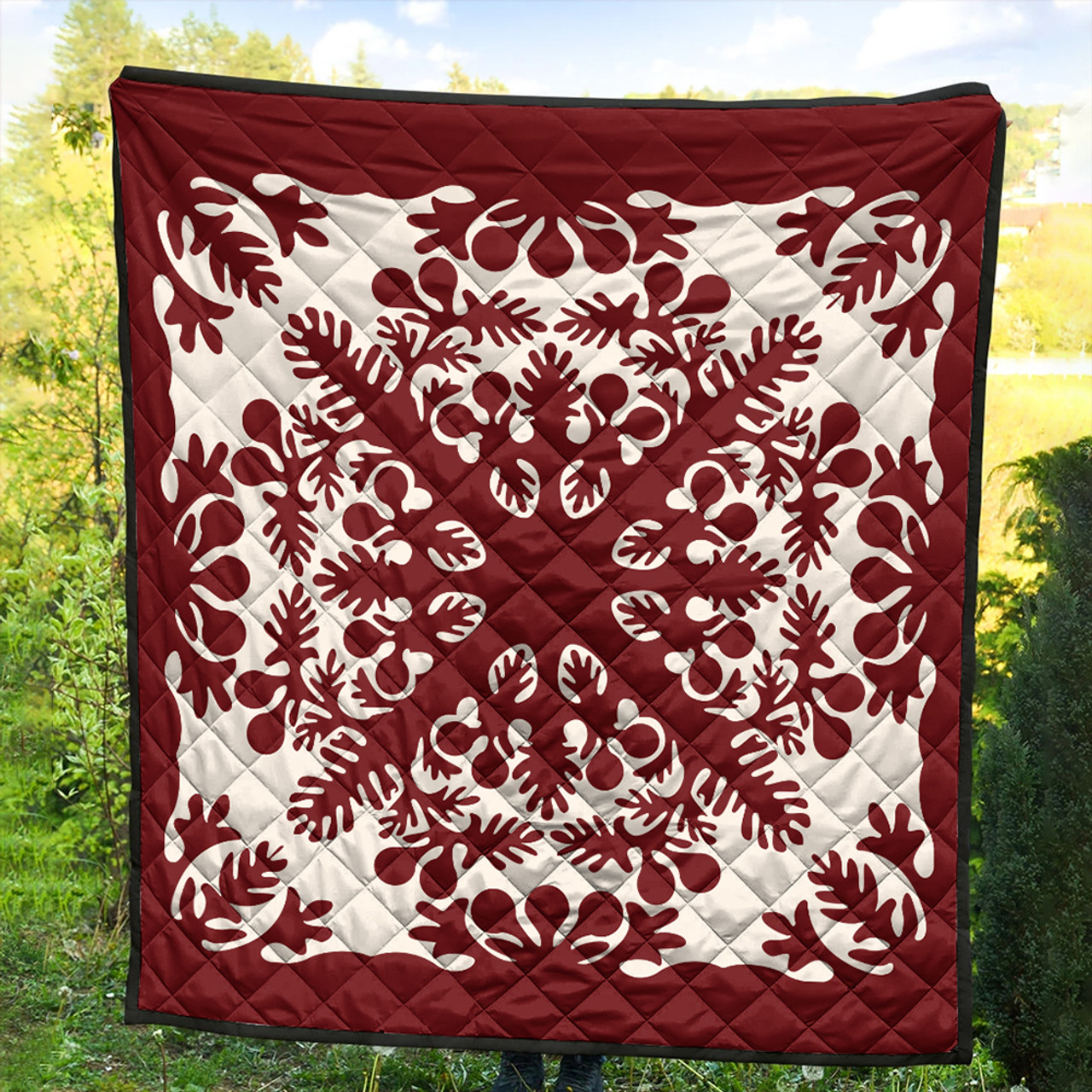 Hawaii Premium Quilt Quilt Tradition Red