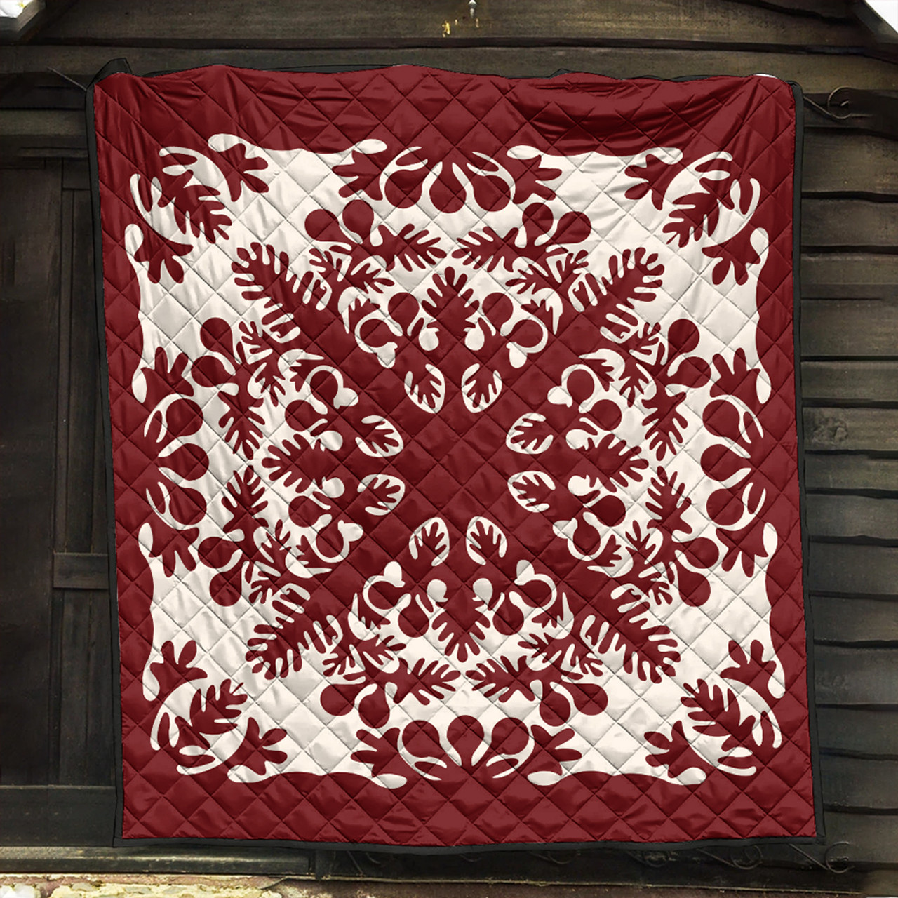 Hawaii Premium Quilt Quilt Tradition Red