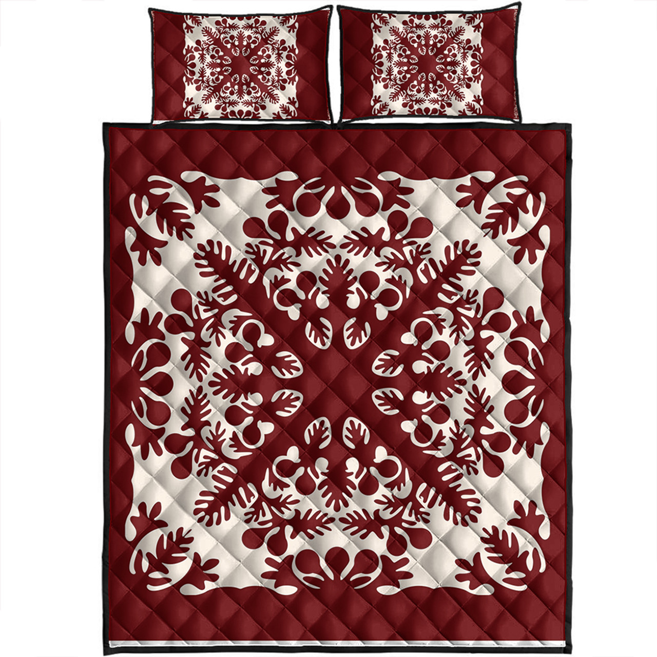 Hawaii Quilt Bed Set Quilt Tradition Red