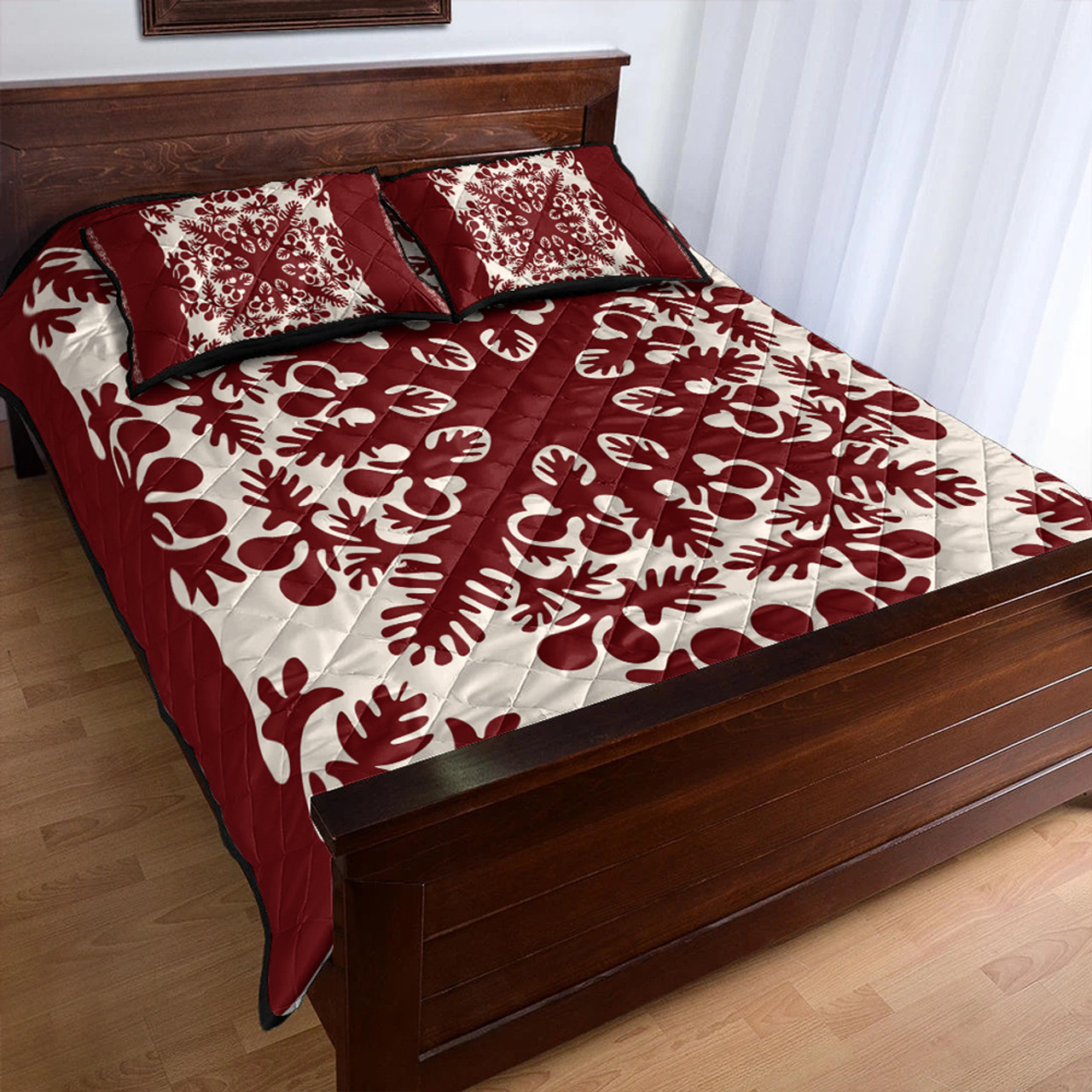 Hawaii Quilt Bed Set Quilt Tradition Red