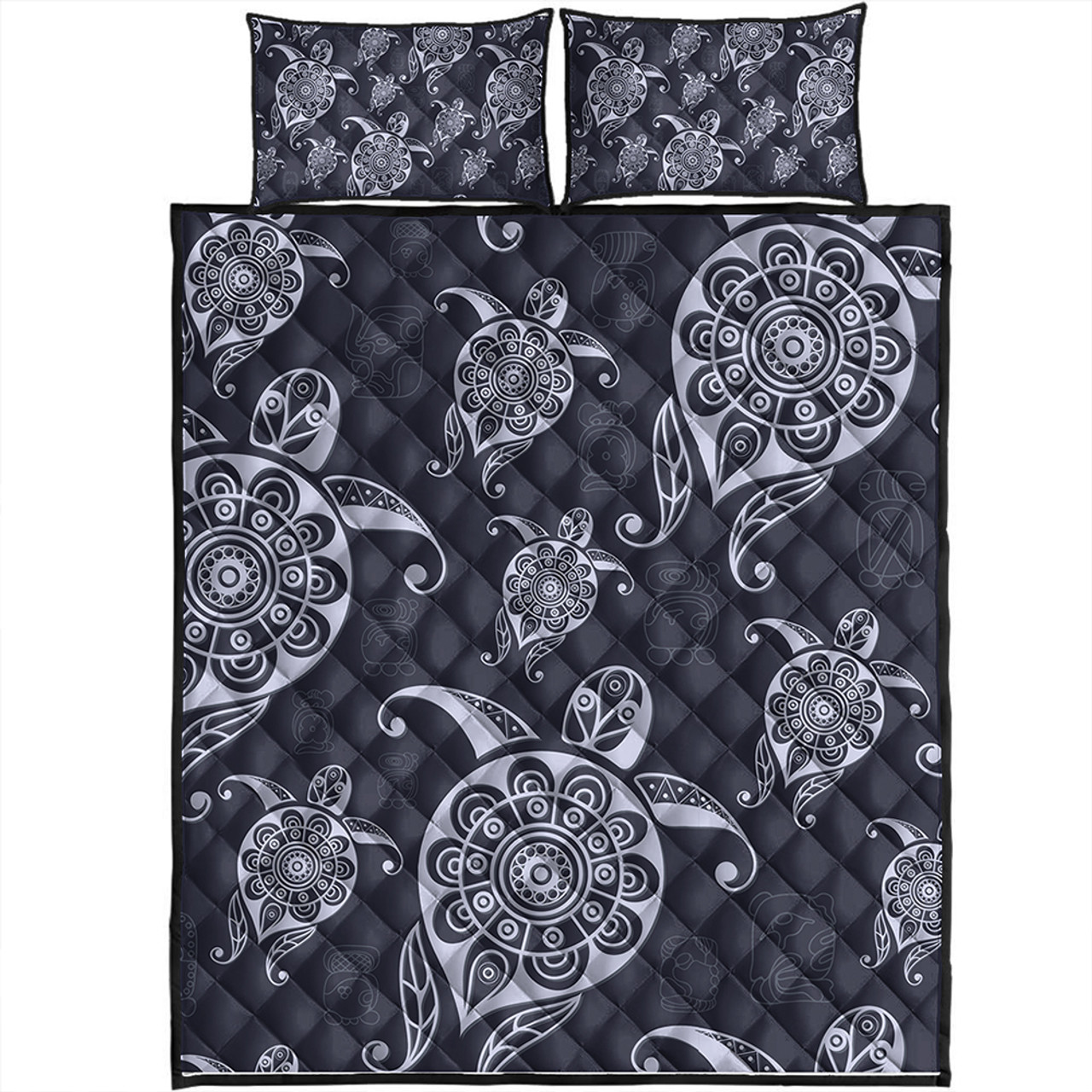 Hawaii Quilt Bed Set Turtle Pattern Wonderfull