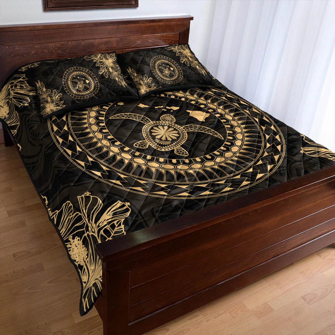 Hawaii Quilt Bed Set Turtle Tradition