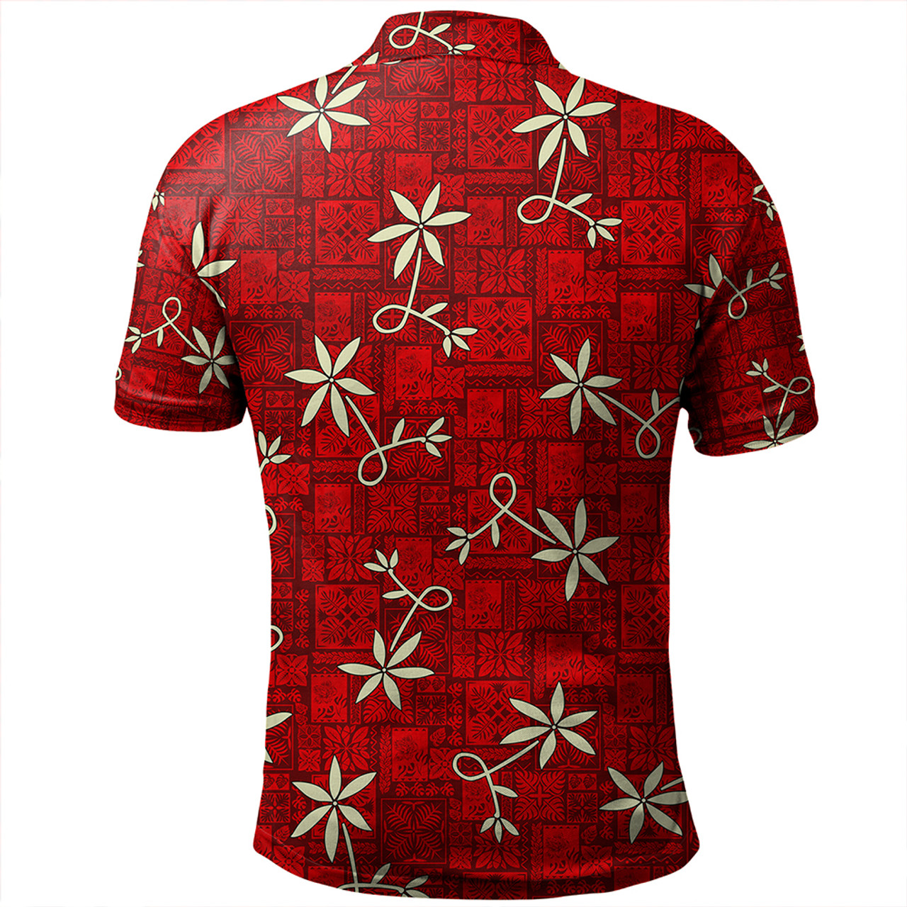 Hawaii Polo Shirt ELV PRL Red