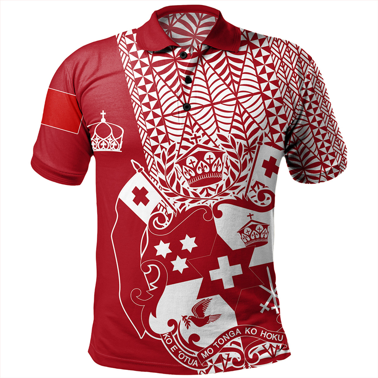 Tonga Polo Shirt Kingdom Of Tonga Patriot Style