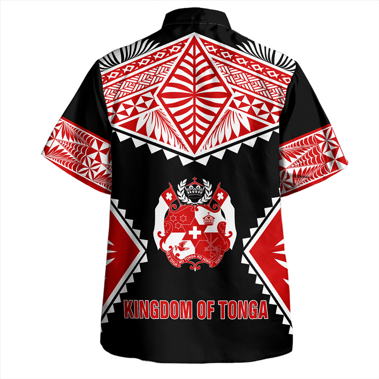 Tonga Hawaiian Shirt Ngatu Pattern Islands Style