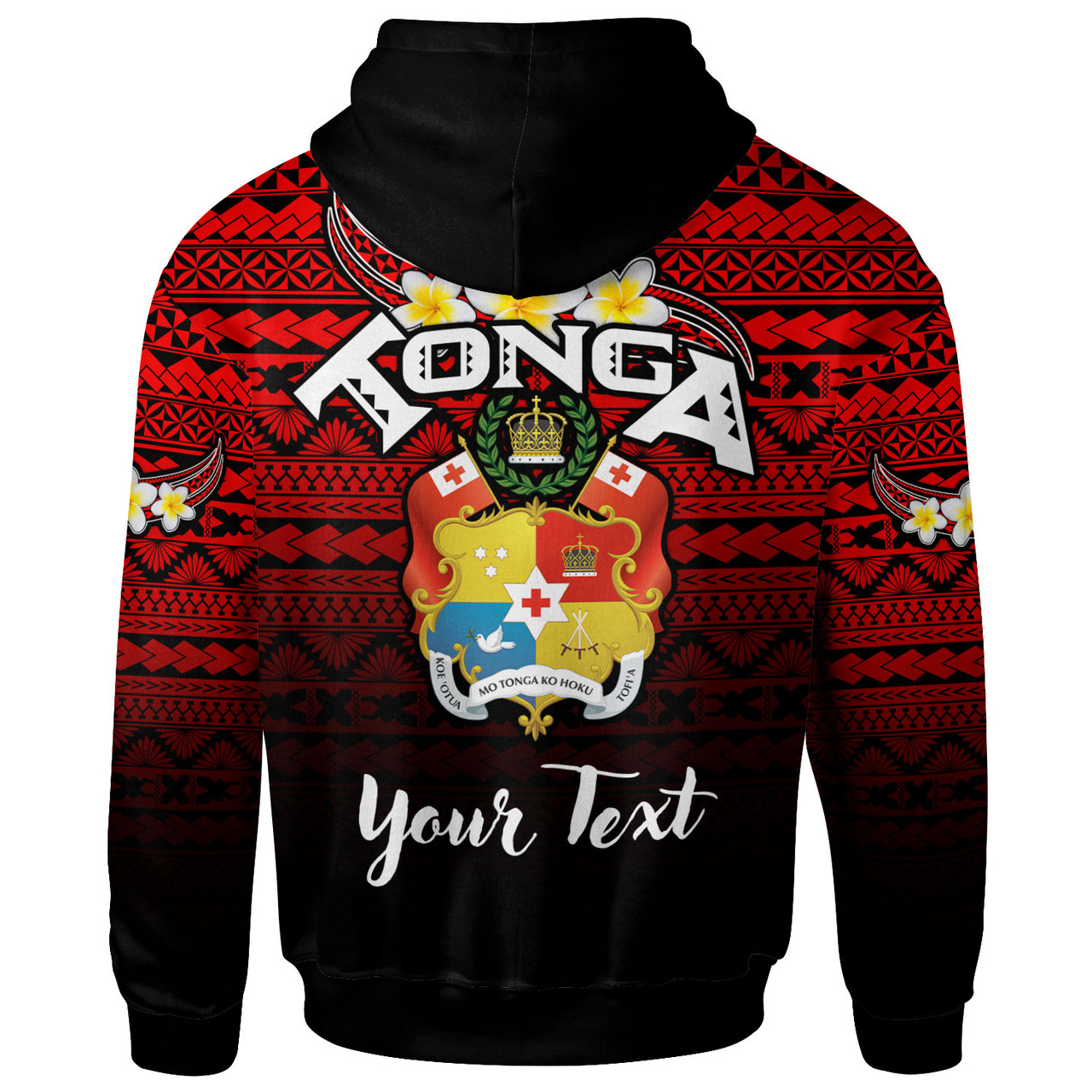 Tonga Hoodie - Custom Tongan Patterns Culture