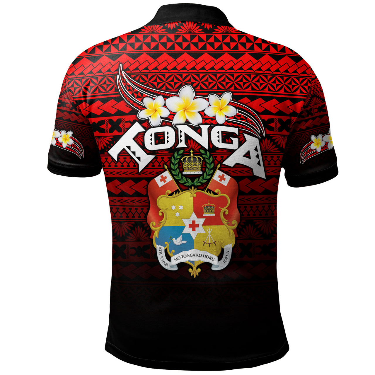 Tonga Polo Shirt - Custom Tongan Patterns Culture