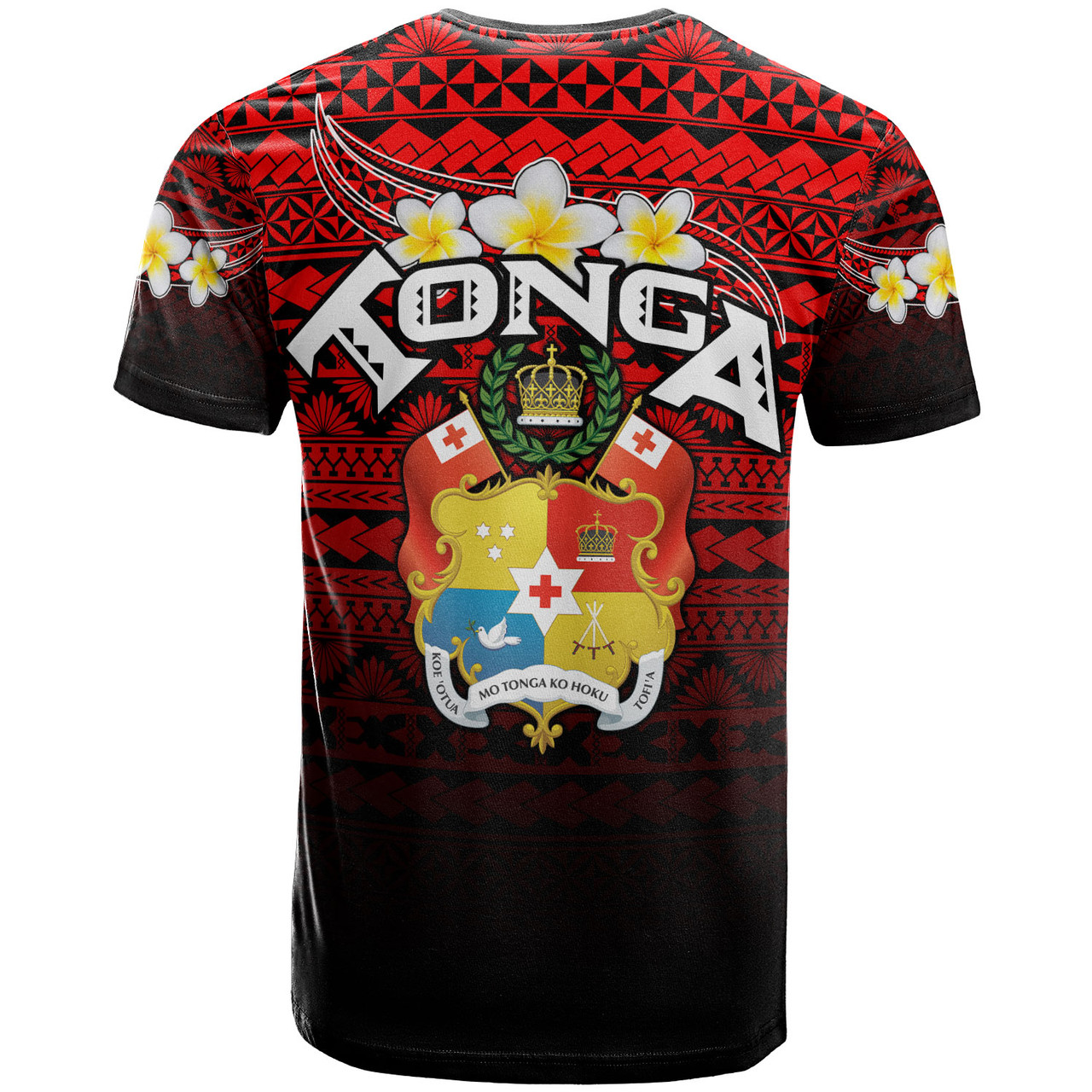 Tonga T-Shirt - Custom Tongan Patterns Culture