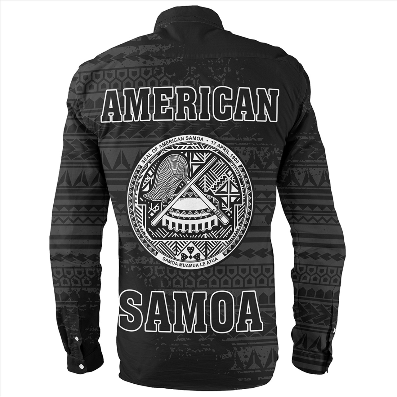 Seal American Samoa Long Sleeve Shirt Grunge Simple Style