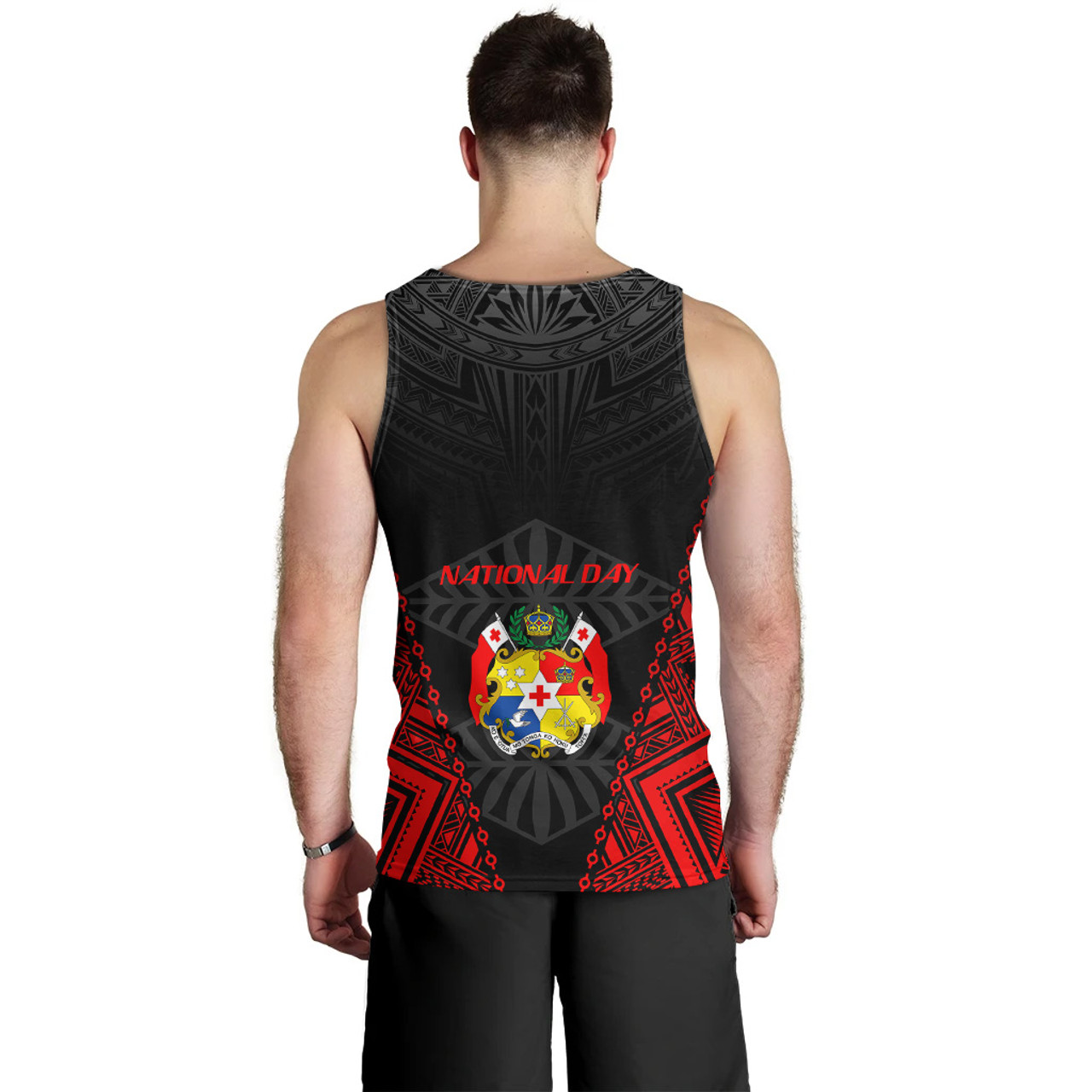 Tonga Men Tank Top - National Day Tonga Polynesian Culture