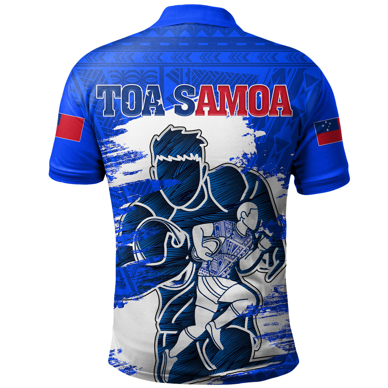 Samoa Polo Shirt Toa Samoa Rugby League Sport