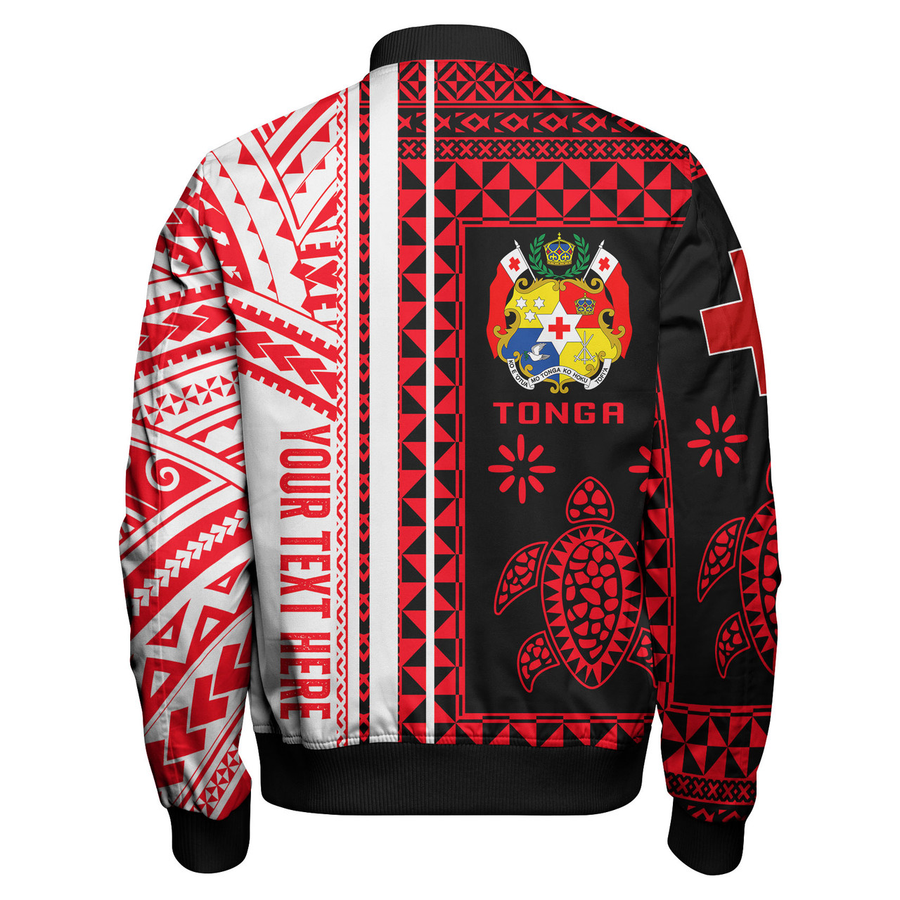 Tonga Bomber Jacket - Custom Proud To be Tongan Polynesian Patterns With Tonga Kupesi