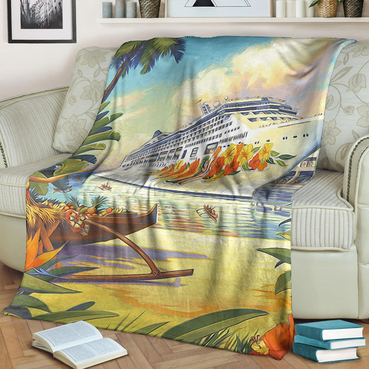 Hawaii Premium Blanket Mordern City