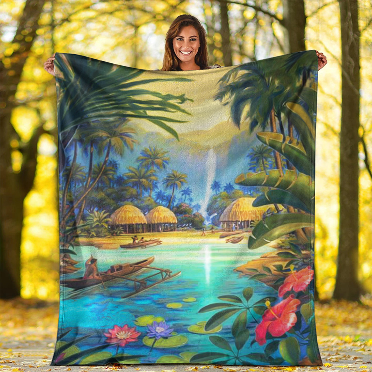 Hawaii Premium Blanket Picture
