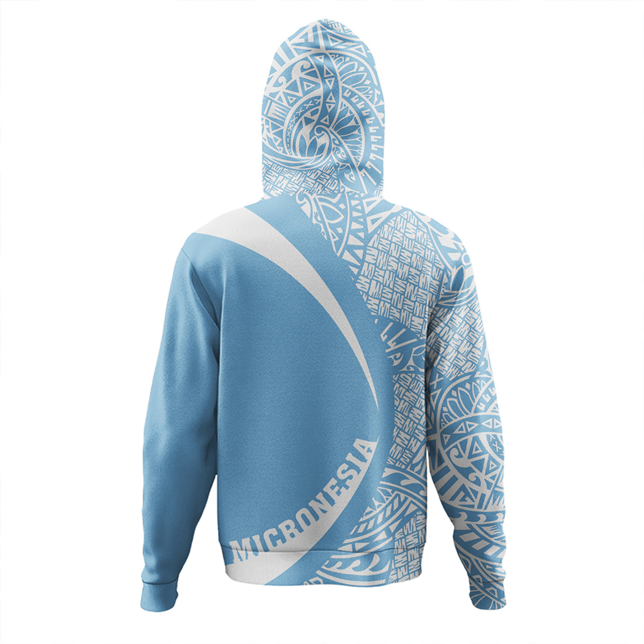 Federated States of Micronesia Hoodie Coat Of Arm Lauhala Circle