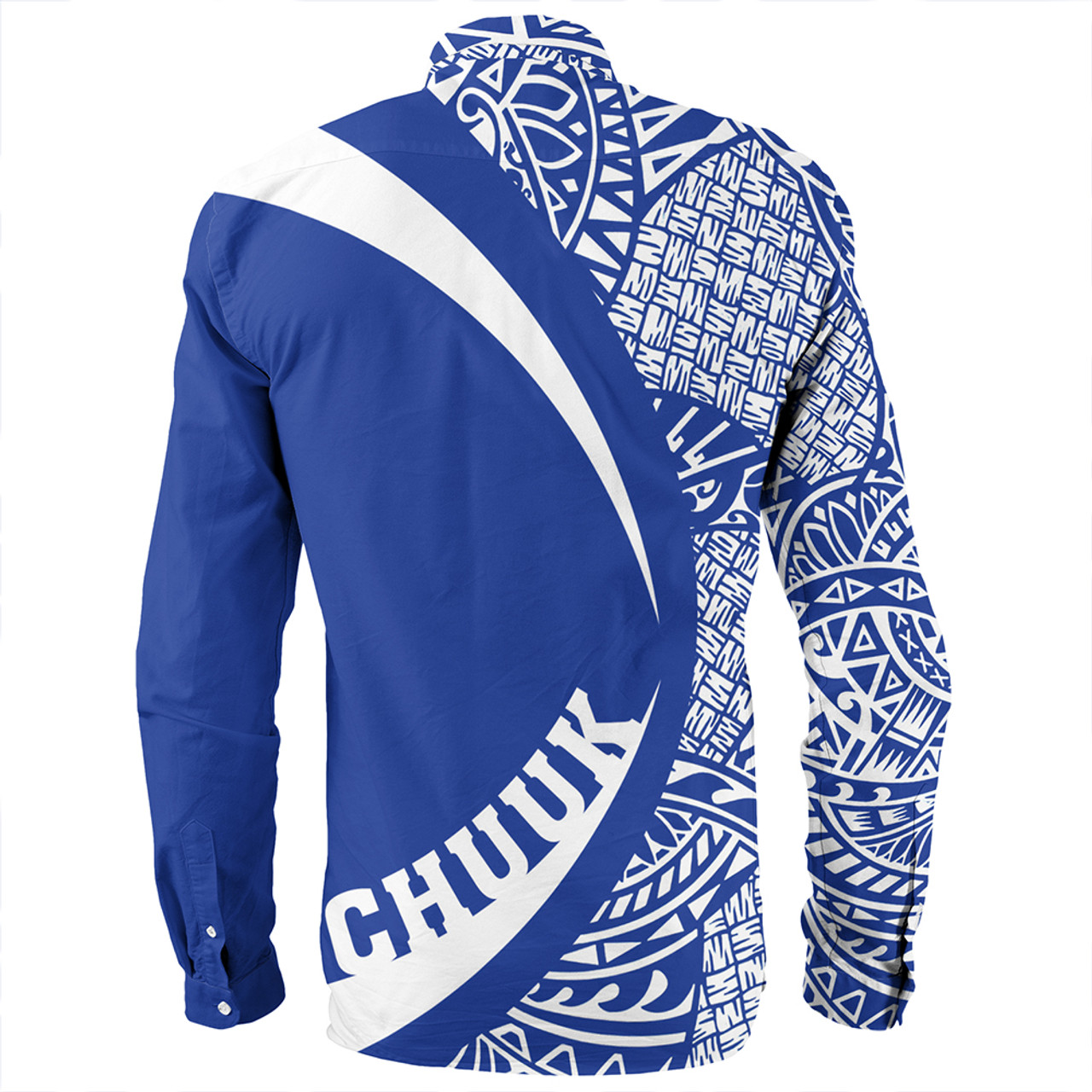 Chuuk Long Sleeve Shirt Coat Of Arm Lauhala Circle