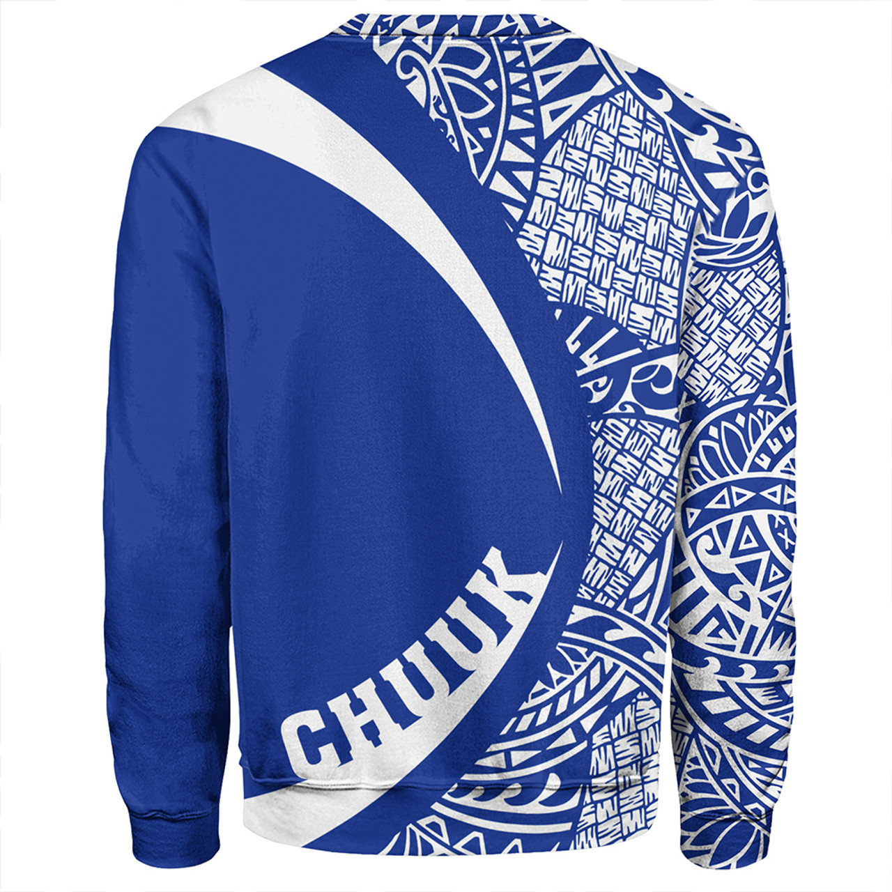 Chuuk Sweatshirt Coat Of Arm Lauhala Circle