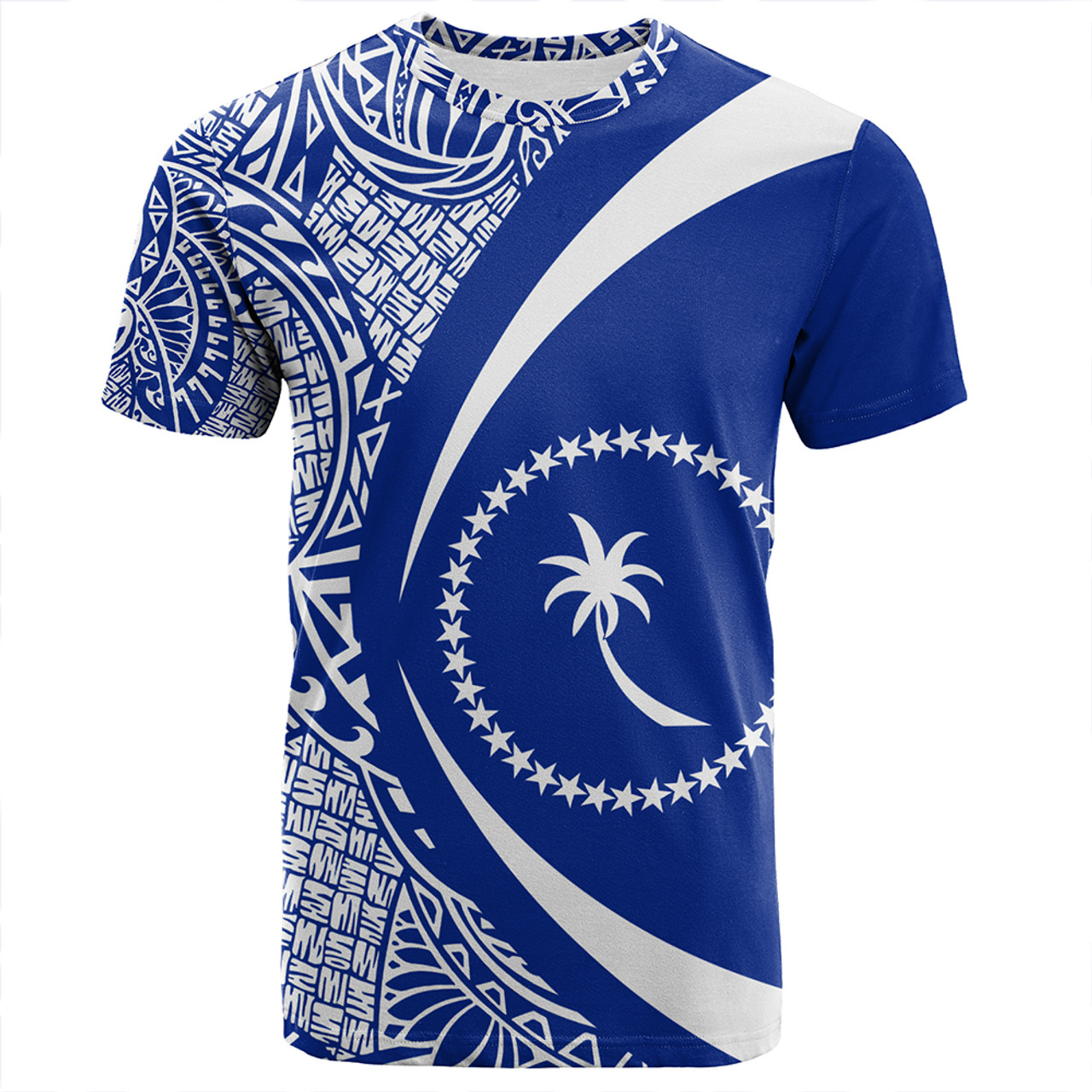 Chuuk T-Shirt Coat Of Arm Lauhala Circle