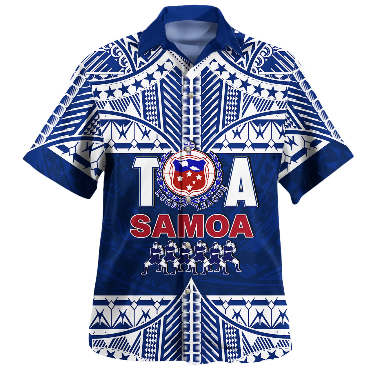 Toa Samoa Rugby Hawaiian Shirt Siva Tau