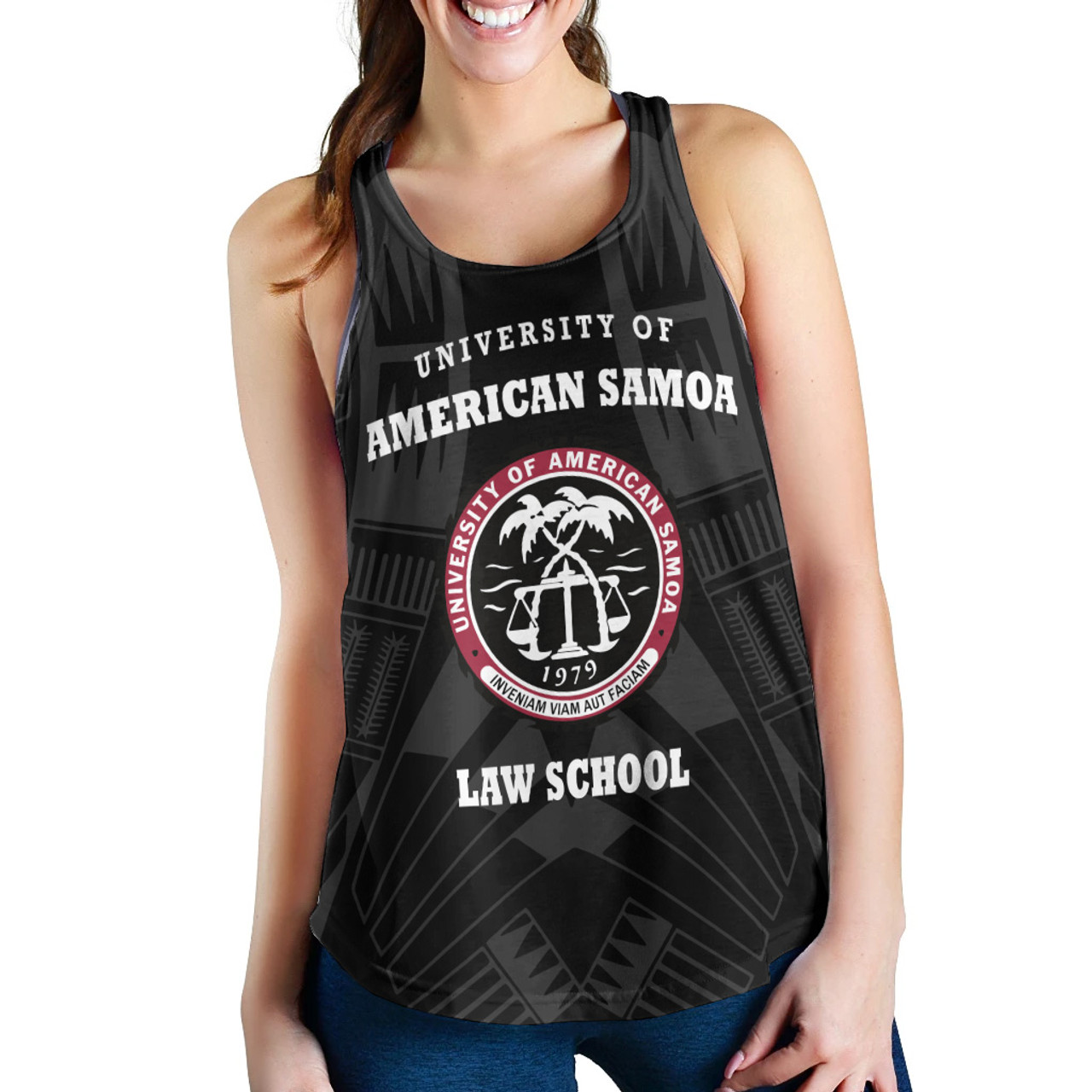 American Samoa Women Racerback tank -  Universiry Of American Samoa