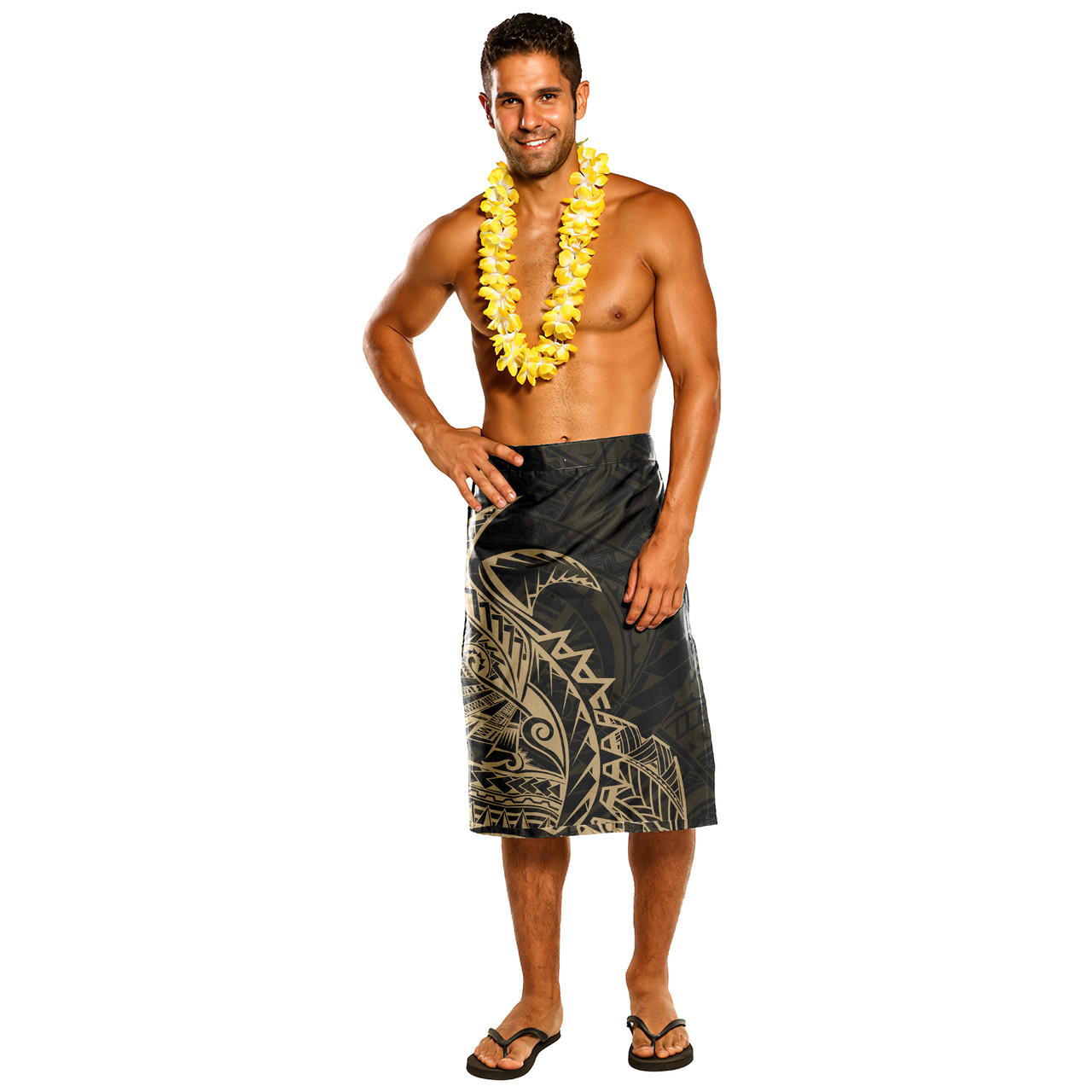 Polynesian Lavalava Polynesian Tattoo Gold