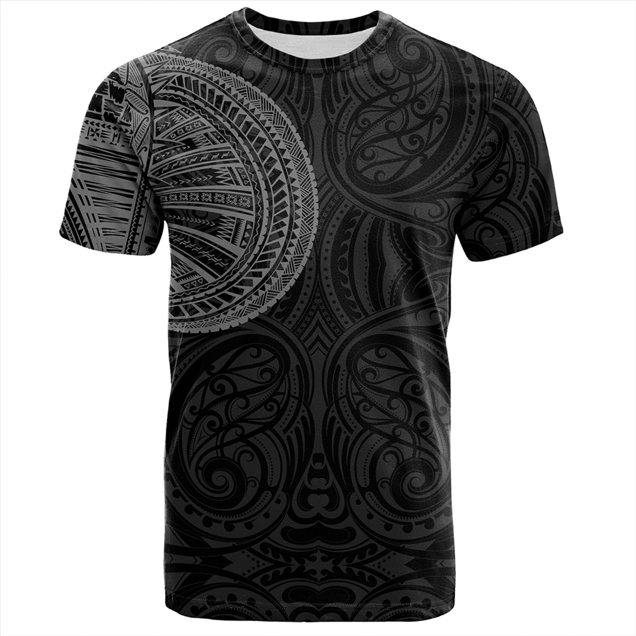 Samoa Tribal Maori Tattoo Roman Reigns T-Shirt Gray