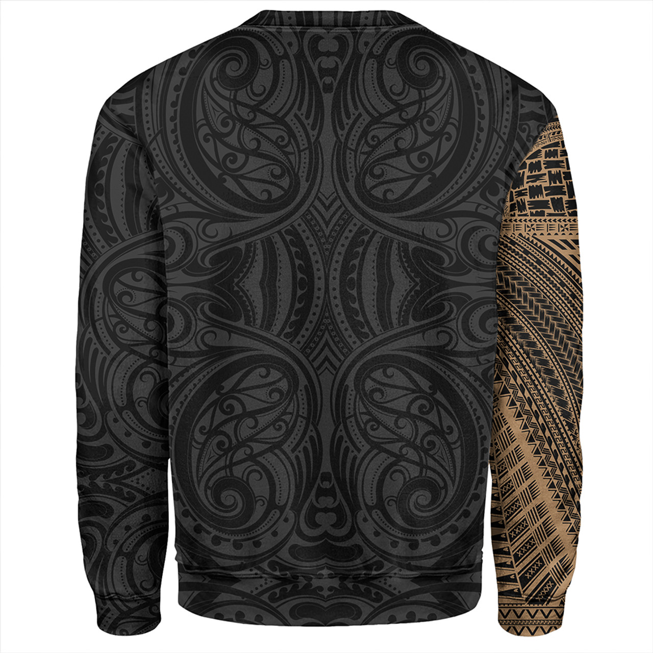 Samoa Tribal Maori Tattoo Roman Reigns Sweatshirt Gold