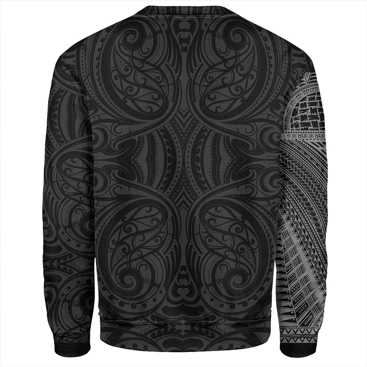Samoa Tribal Maori Tattoo Roman Reigns Sweatshirt Gray