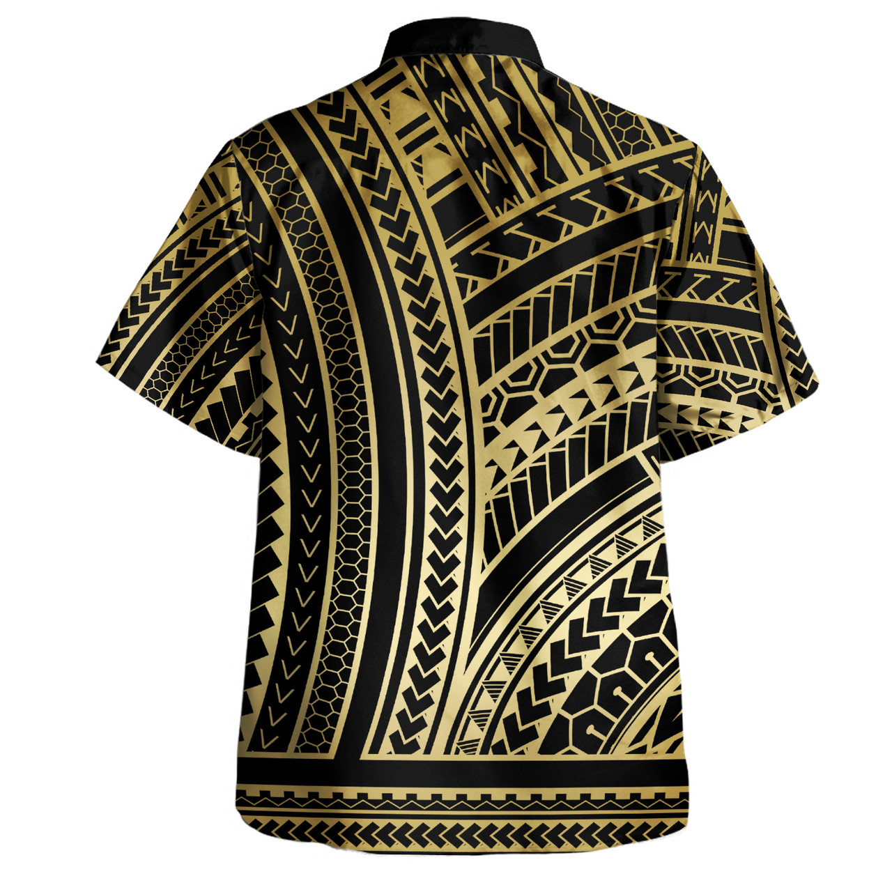 Polynesian Combo Dress And Shirt Polynesian Pattern Tattoo Gold