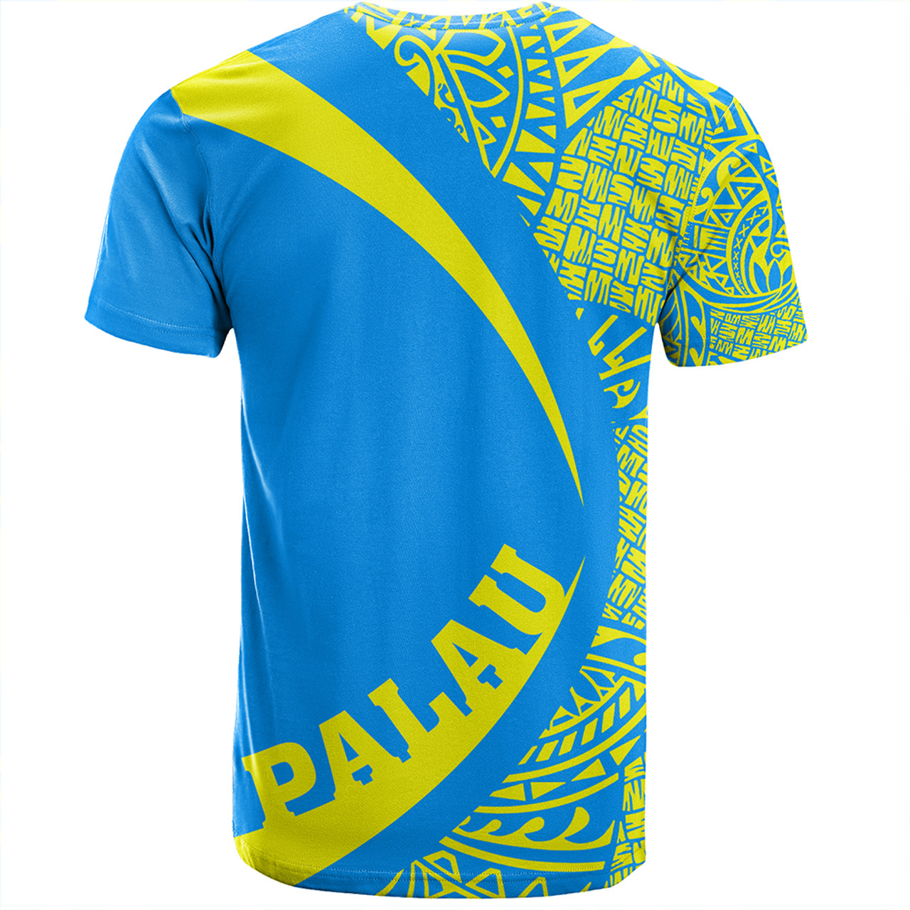 Palau T-Shirt Coat Of Arm Lauhala Circle