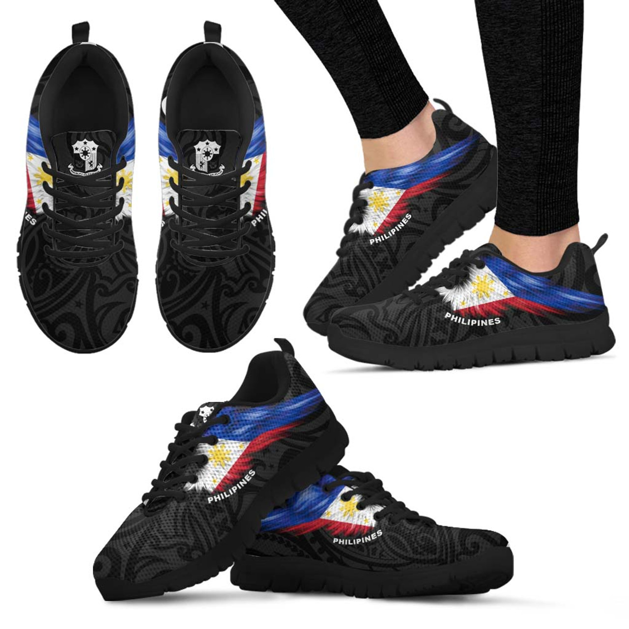 Philipines Sneakers - Flag Wing Sport Style