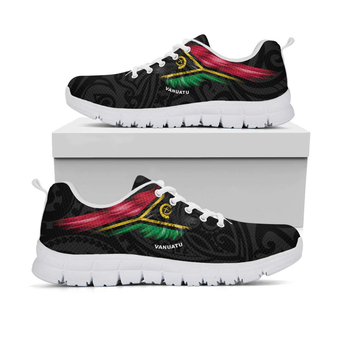 Vanuatu Sneakers - Flag Wing Sport Style