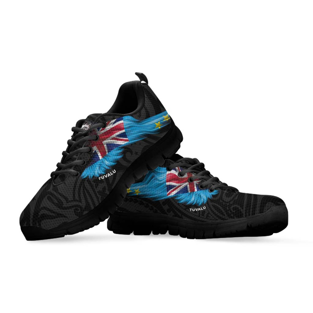 Tuvalu Sneakers - Flag Wing Sport Style