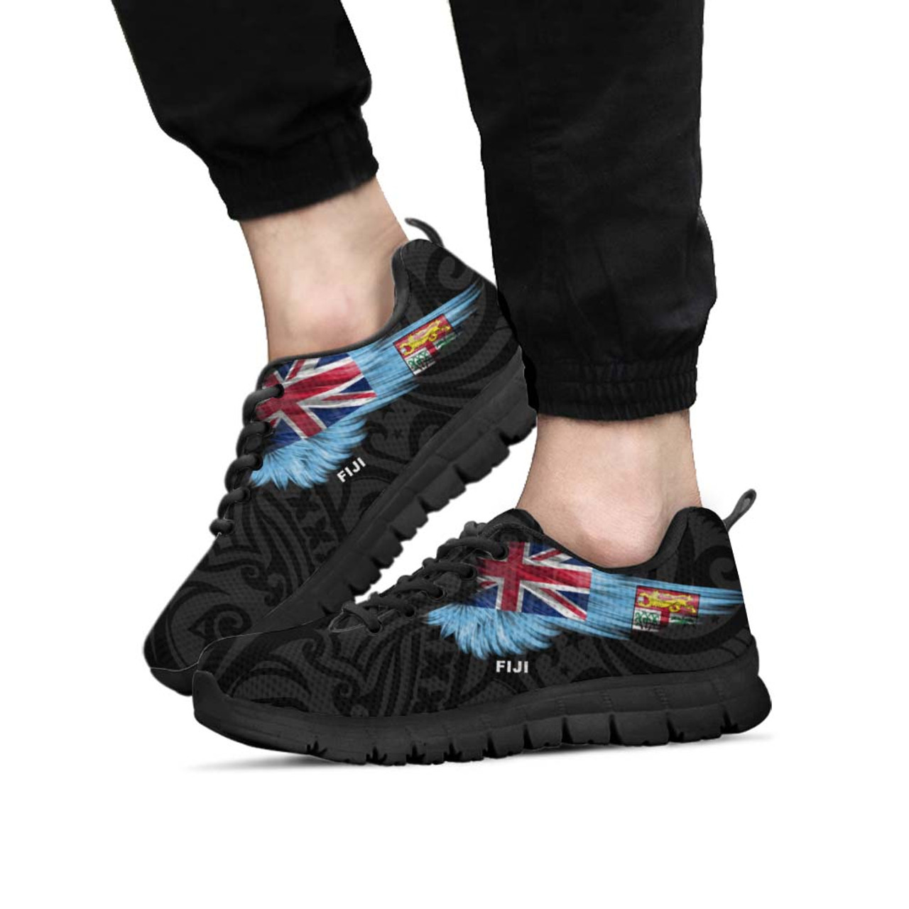 Fiji Sneakers - Flag Wing Sport Style