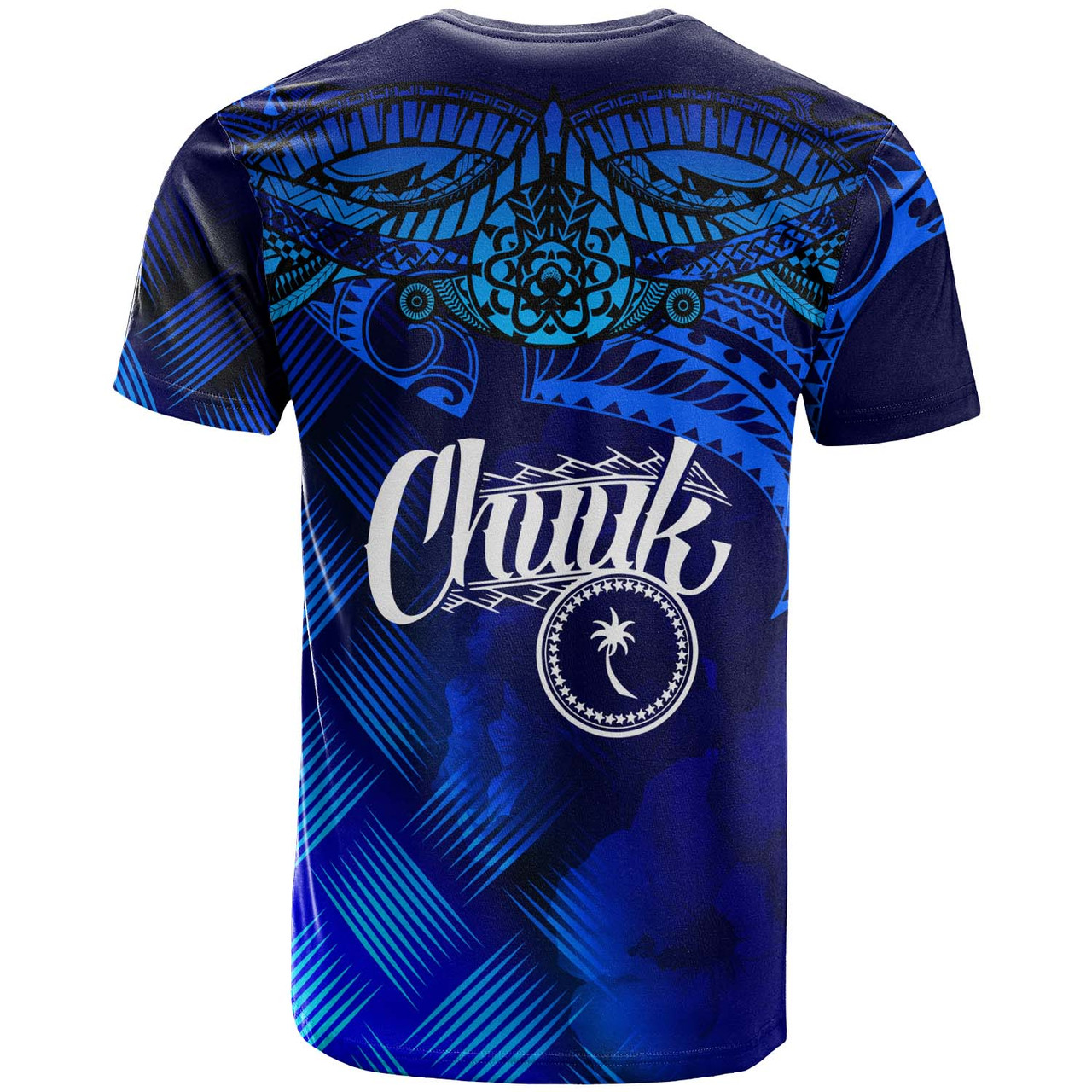 Chuuk Polynesian T-Shirt - Lauhala Coat Of Arms