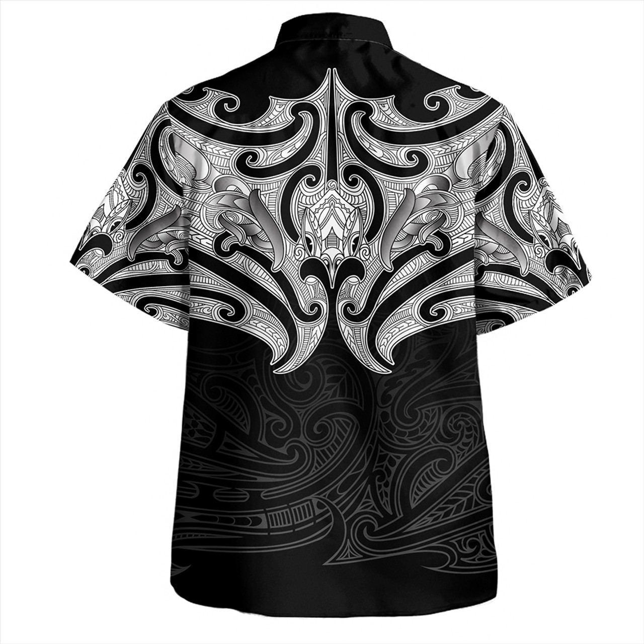 New Zealand Hawaiian Shirt Maori Pattern