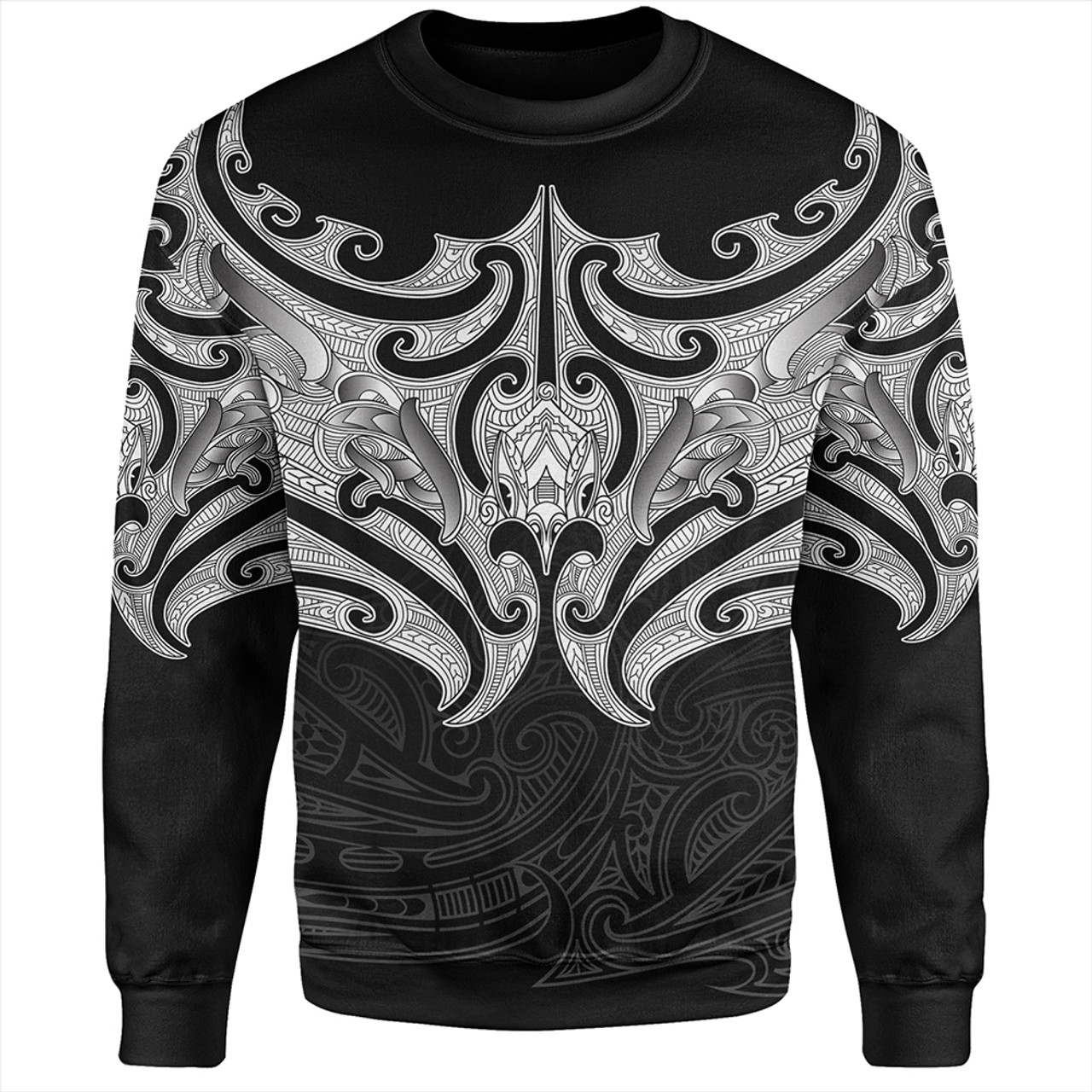 New Zealand Sweatshirt Maori Pattern